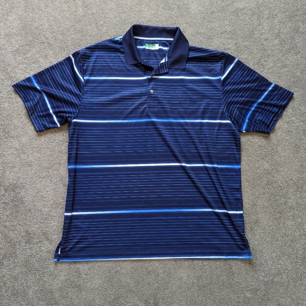 Ben Hogan blue golf polo Tshirt men's 2XLarge